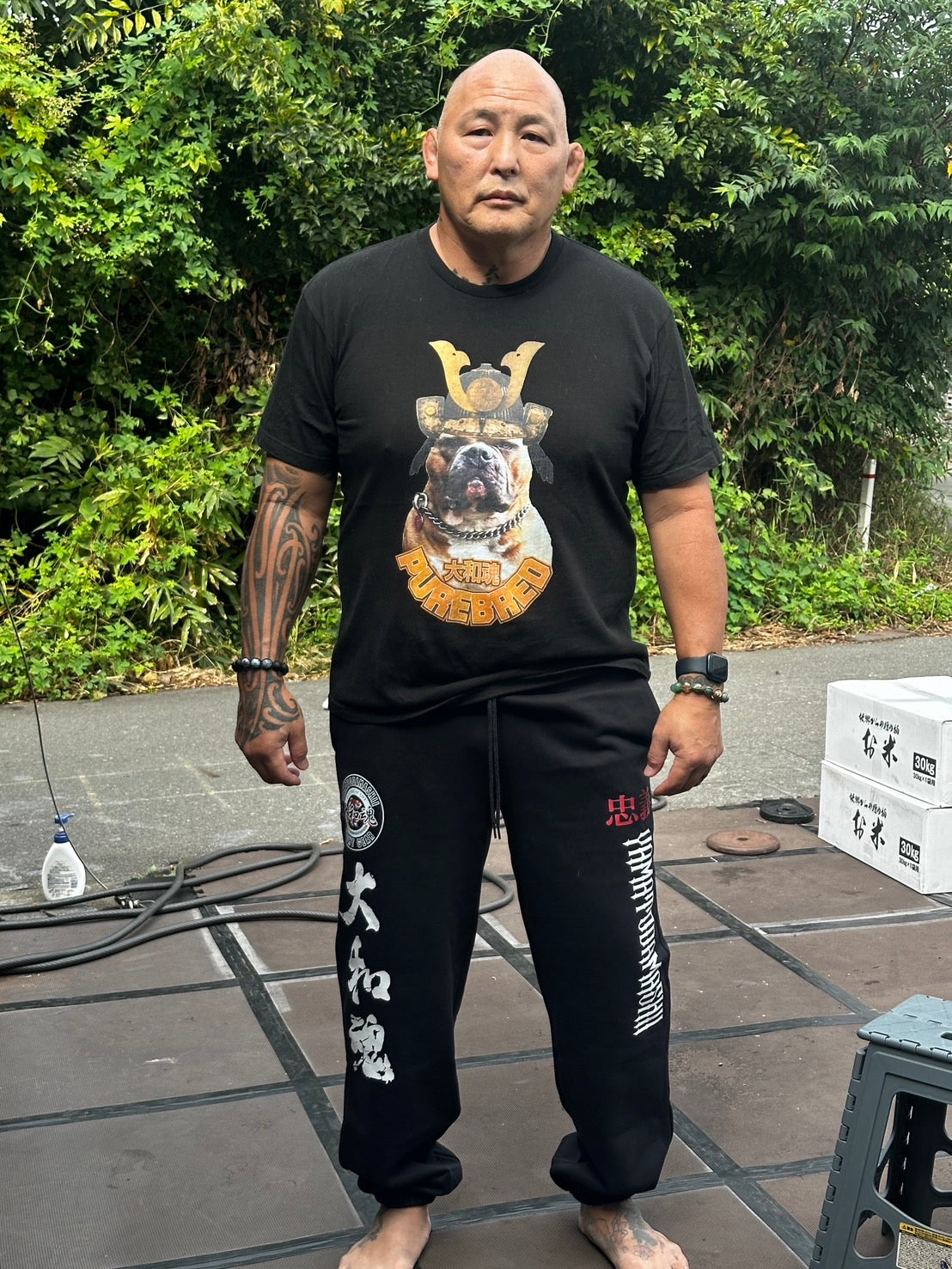 Yamatodamashii “Loyalty & Honor” Sweatpants by Enson Inoue