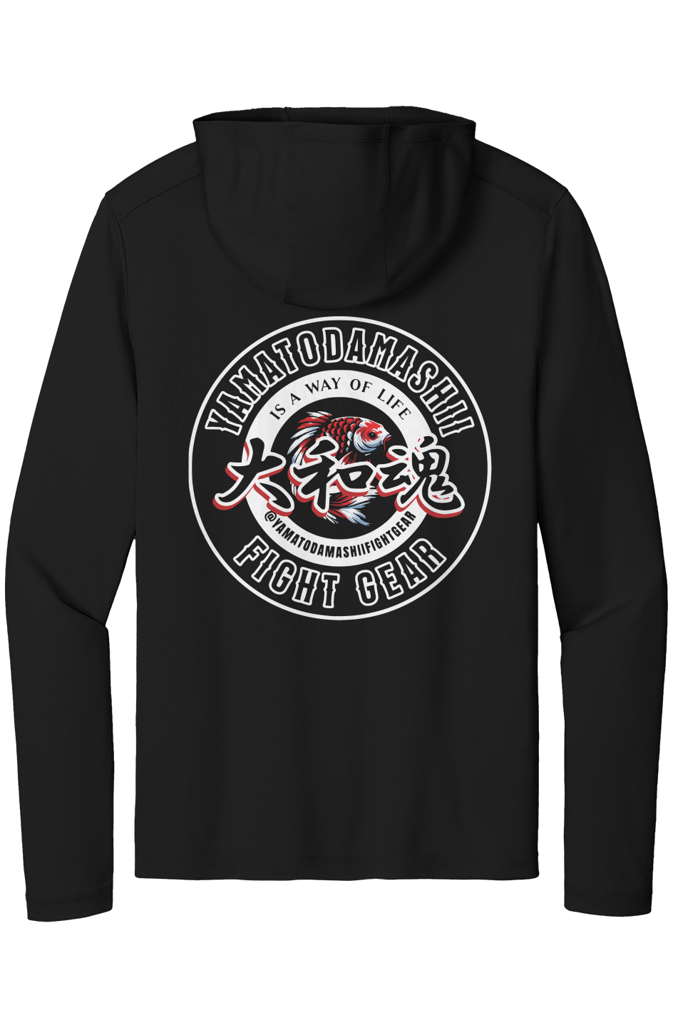 Yamatodamashii Fight Gear  Spirit Of The Koi Dri Fit Hoodie 