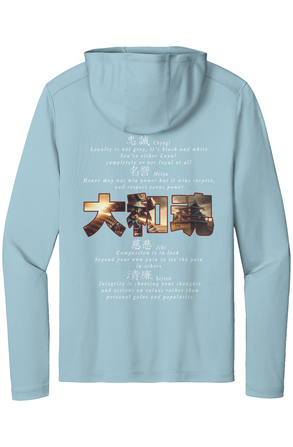 Yamatodamashii The Principles of Yamatodamashii Dri Fit Hoodie