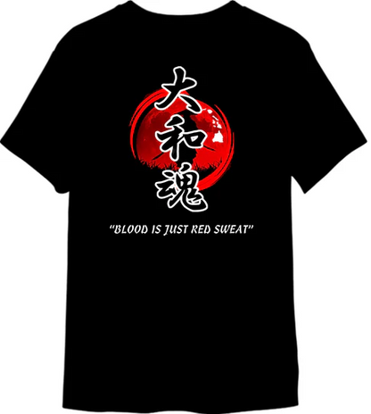 Yamatodamashii Blood Is Just Red Sweat T-Shirt