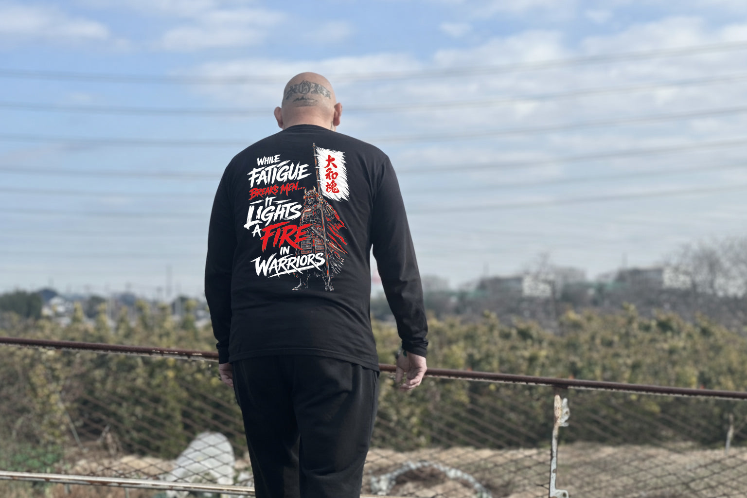 Yamatodamashii Fatigue to Fire (Long Sleeve Shirt)