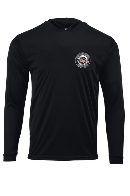 Spirit Of The Koi  (Hooded Long Sleeve Dri Fit)