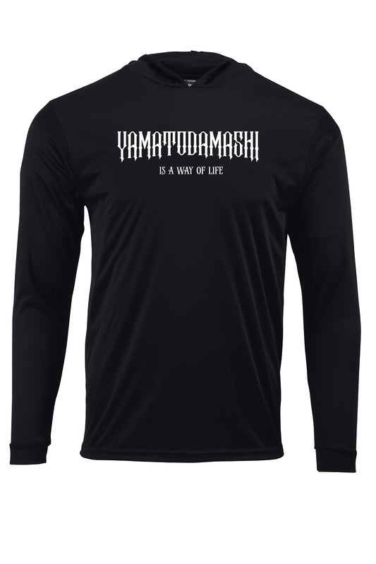 Yamnatodamashii Warrior's Discipline (Hooded Long Sleeve Dri Fit)