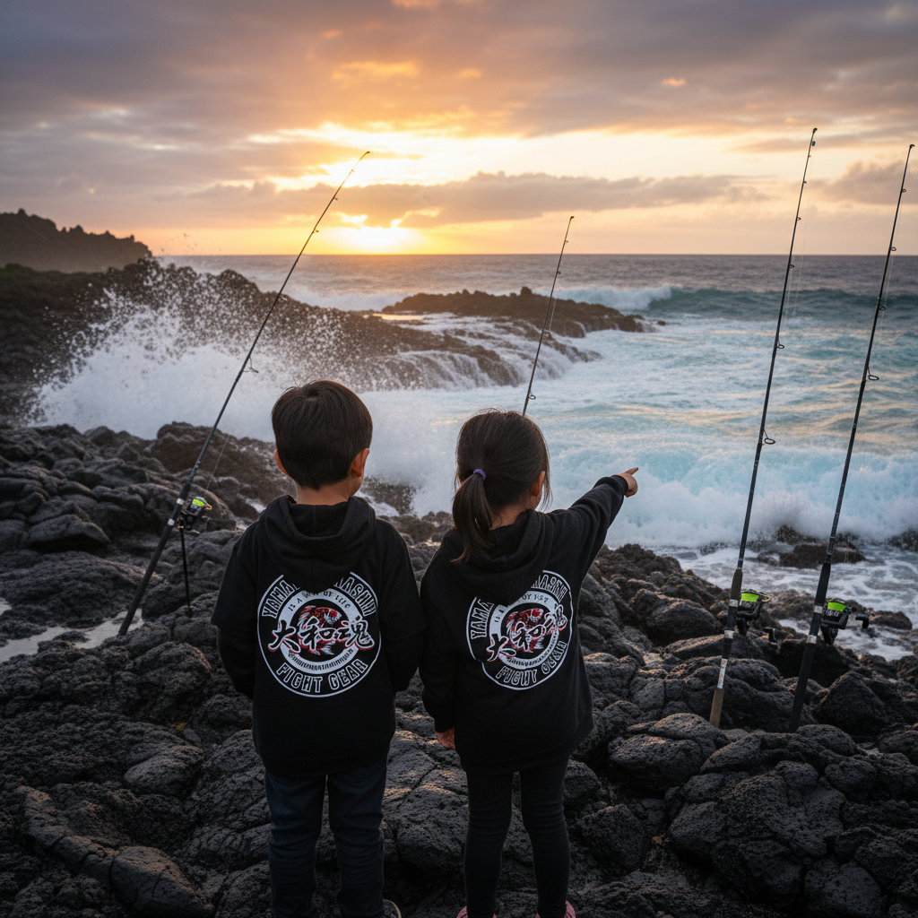 Yamatodamashii "Spirit Of The Koi" Kids (Hoodie)